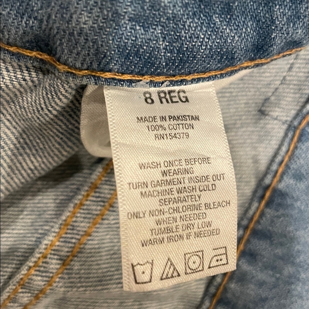 Aeropostale Women's Light Blue Boyfriend Jeans - Picture 4 of 17